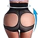 Butt Lifter High, Waist Shaper Brief Open Butt with Mini Steel Bones Ursexyly (XL, Black 2, wasit 25''-27.5'' hip 35.5''-38'')
