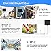 Digital TV Antenna,Ahere Indoor HDTV Antenna ,50 Mile Range 1080p HD Antenna with Detachable Amplifier Signal Booster,USB Power Supply and 10FT High Performance Coaxial Cable