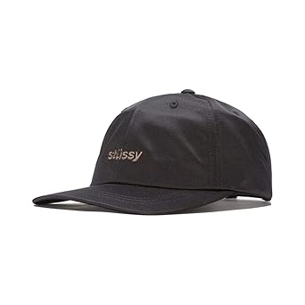Stussy Leland Satin Cap Black