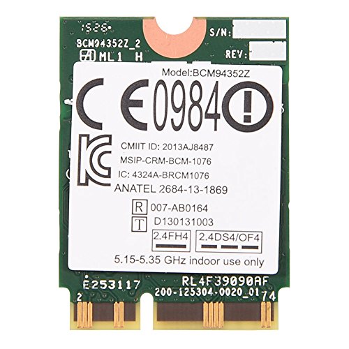 Fosa BCM94352Z NGFF 802.11ac Dual Band Wireless WIFI Card Module for Lenovo Y50-70 Touch 04X6020