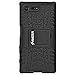 AMZER Hybrid Warrior Dual Layer Slim Protective Shockproof Case for Sony Xperia X Compact - Black