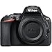 Nikon D5600 24 MP DX-Format Full HD 1080p Digital SLR Camera Body 1575B - Black (Renewed)