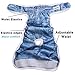 JoyDaog 3 Pack Large Dog Diapers for Female Reusable Premium Jean Doggie Nappies Wrap L