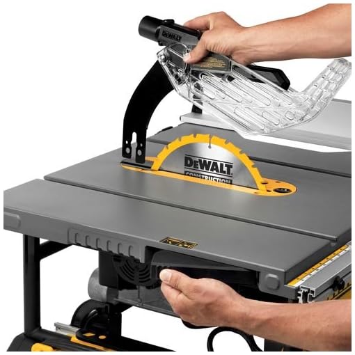 Dewalt Dwe7491rs 10 Inch Jobsite Table Saw With 32 12 Inch Rip Capacity And Rolling Stand