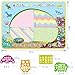 Scientoy Doodle Mat, Water Drawing Mat (40x30 inches), Mess Free Magic Mat with 3 Magic Pens, 4 Stamps, 25 Packed Drawing Accessories for Boy and Girl, Best Paint Board Toy, Gift for 1 2 3 4 5