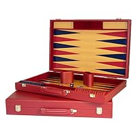 Worldwise Imports Burgundy Tournament Backgammon