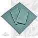 Cosy House Bamboo Bed Sheets, 4 Piece Bedding Sets | High Blend of Rayon Fiber from Natural Bamboo | Wrinkle Free | 1 Deep Pocket Fitted Sheet, 1 Flat Sheet & 2 Pillowcases, QUEEN, Teal