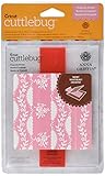 Cuttlebug A2 Embossing Folder/Border Set-Anna Griffin Organdy Stripe