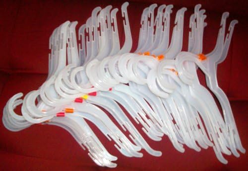 12" Long Deparmental Store Clothes Hangers 25 Pcs