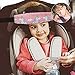 Accmor Baby Carseat Head Strap Toddler 2 Pack Unicorn Carseat Head Support for Stroller Neck Relief for Child Kids Infant(Pink Unicorn, Grey Unicorn)