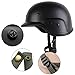 VILONG Tactical M88 ABS Helmet with Adjustable Chin Strap for CS Game Outdoor Sports Modern Warrior Black