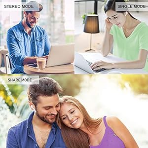 Donerton IPX7 - Auricolari Bluetooth 5.0 senza fili con riduzione del rumore con microfono e scatola di ricarica, stereo… - immagine 8