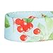 Blueberry Pet 11 Patterns The Cherry Garden Turquoise Designer Dog Collar, Large, Neck 18