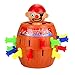 SYUDY Pirate Barrel Game, Pirate Funny Barrel Novelty Toy Bucket Lucky Stab Toys Game, Adult Kids Pirate Bucket Tricky Toy Party Game
