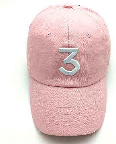XU YUANHUO Chance 3 HAT Cotton Embroidery Adjustable Baseball Cap Snapback Dad Hats Unisex Pink