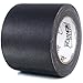 Gaffer Power Real Premium Grade Black Gaffers Tape 4 Inch x 30 Yds Made in The USA | Heavy Duty | No Residue | Non-Reflective | Multipurpose - Better Than Duct Tape!