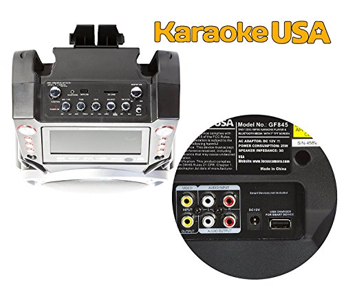 5 Karaoke+USA+GF845+Complete+Microphones