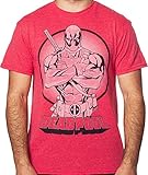 Marvel Comics Men's Mercenary Deadpool T-Shirt