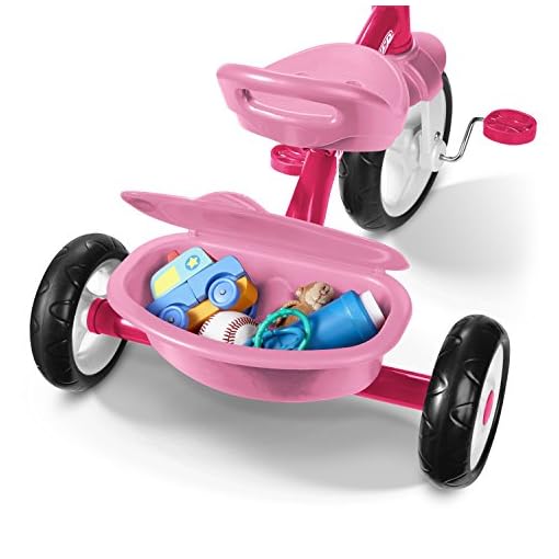 Radio Flyer Rider Trike Ride On, Pink - Image 4