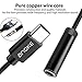 Moto Z USB C to 3.5 mm Headphone Jack Adapter(Not Fit HTC,Google Pixel 2, Pixel 2 XL),AnoKe[2 Pack]Type C to 3.5mm Stereo Audio Headphone Extender Cable Connector Female for Moto Type C Port Devices