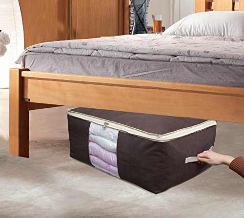 6 Organizer+Comforter+Containers+Bedrooms+Transparent