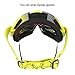 JAMIEWIN ATV Goggles Dirt Bike Motorcycle Glasses Off Road Mx Eyewear for Men Women Adults Youth (Yellow)