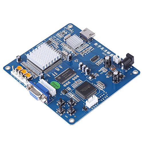 Atomic Market VGA/RGB/CGA/EGA/YUV TO HDMI Video Output Converter Board HD Arcade Blue