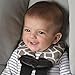Goldbug Reversible Strap Covers for Carseats, Strollers, Swings Giraffe- Grey, White