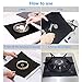 GuangTouL Stove Burner Covers ,8 Packs Black Gas Stove Protectors, 0.2mm Double Thickness Reusable, Non-Stick, Fast Clean Liners for Kitchen/Cooking