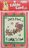 Crunchkins Crunch Edible Card, Santa Paws Is Coming To Town