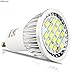 ELINKUME GU10 LED Bulbs, Cold White 6000K, 6W 720LM, 60W Halogen Spotlight Bulb Equivalent, Energy Saving GU10 LED Light Bulbs, 38°Beam Angle, Non Dimmable, Pack of 10