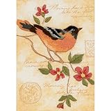 Dimensions Elegant Oriole Mini Crewel Embroidery Kit: 5x7 & Yarn