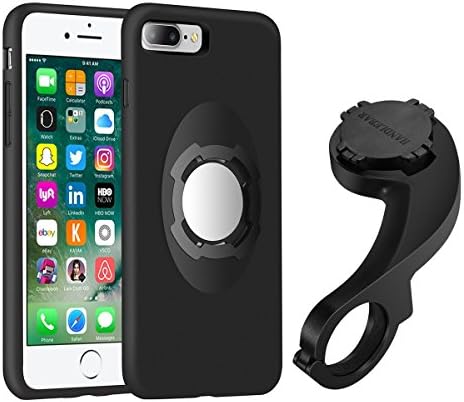 iPhone 7 and iPhone 7Plus Bike Phone Mount, Bicycle Holder Kit With iPhone 7 Shockproof Case (Case/Holder kit) with Magnetic Car Mount Holder (iPhone 7plus 5.5inch)