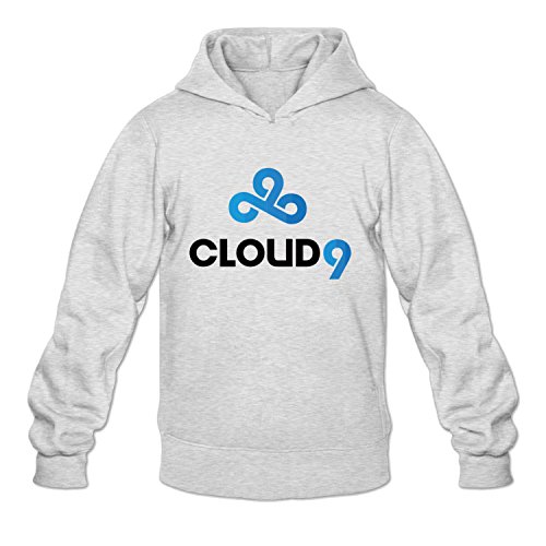 Man Cloud9 Csgo G2A Hoody Sweatshirts L LightGrey