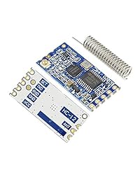 Comidox - Módulo de puerto serie inalámbrico (433 Mhz, HC-12, SI4463, 3,280.8 ft)