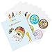 Massive Pack of 32 Baby Stickers, 12 Baby Monthly Stickers, 20 Popular Milestones Baby Stickers, Record Your Baby's Growth, Holidays And Special Firsts, Unique Baby Gifts- Holiday Theme