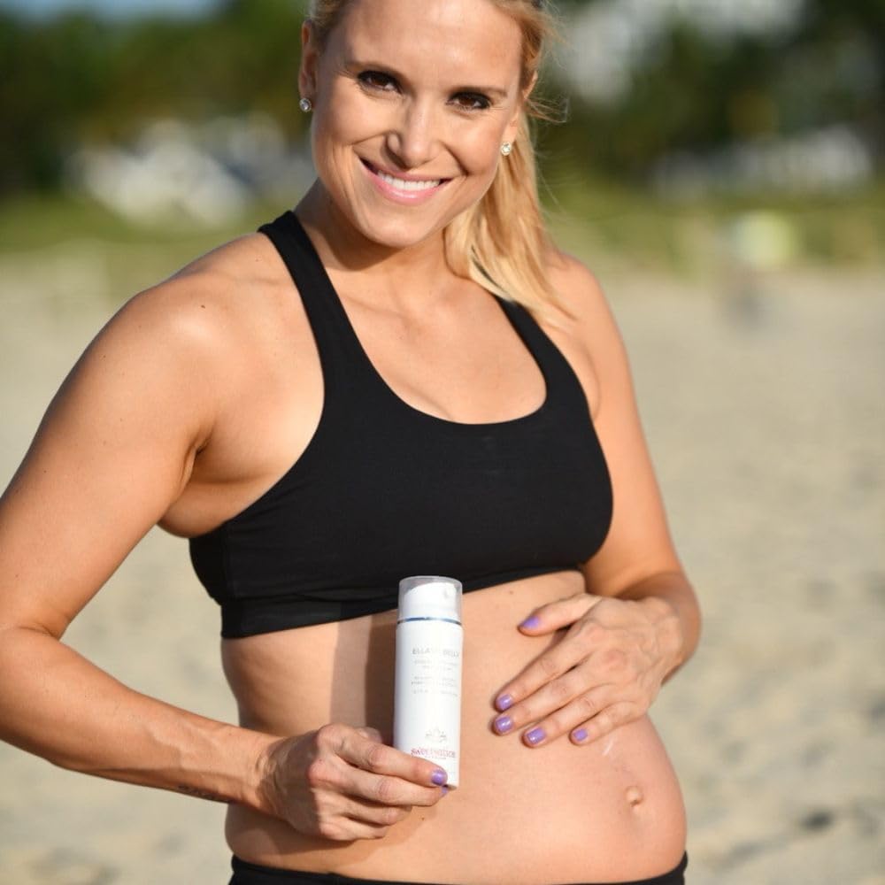 Sweetsation Therapy Ellasti Belly Organic Stretch Mark Miracle Caviar, 3.3oz Prevent stretch marks during pregnancy. Boost skin elasticity.