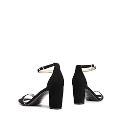 DREAM PAIRS Women's Chunk Low Heel Pump