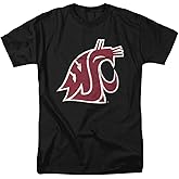 Official Collegiate Primary Distressed Logo Unisex for Men & Women Short Sleeve T Shirt Collection