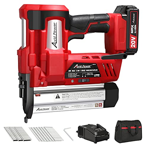 Bauer 20v Cordless 18 Gauge Brad Nailer Review (Harbor Freight