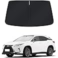 Car Sun Shade for 2010-2015 Lexus RX Accessories Windshield Sunshade Cover Front Window Shade Custom Fit RX 350,RX 350 FSport, RX 350L Sun Visor Protector Foldable Blocks UV Rays