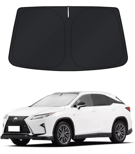 Front Windshield Sunshade For Lexus RX350 / RX450h (2010-2015) - Reflective UV Blocker 8 thumbnail image