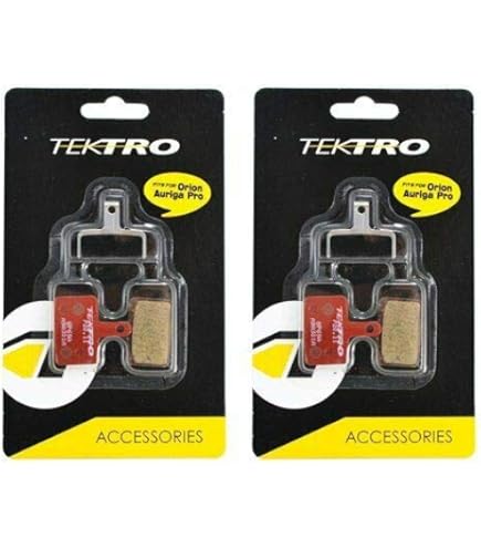 A10YS Sintered Brake Pads - Yellow TEKTRO Replacement For Bicycle Brakes