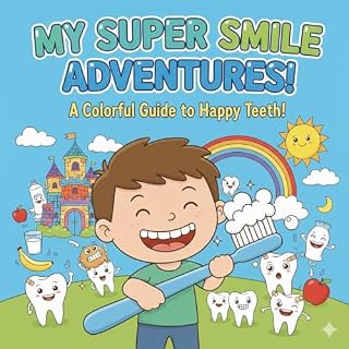Livro My Super Smile Advetures.A Colorful Guide to Happy Teeth!