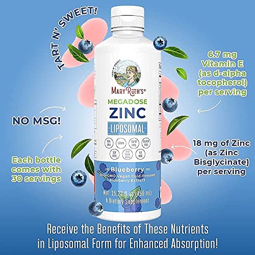 Vitamin C & Zinc Immunity Liposomal Bundle by MaryRuth's Megadose