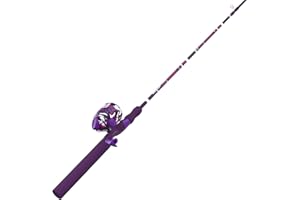 Zebco Splash Spincast Reel and Fishing Rod Combo, Fiberglass Rod, Ball Bearing System, All Metal Gears, 8-Pound Line