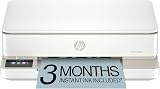 HP Envy 6155e Wireless All-in-One Color Inkjet Printer, Portobello, Print, scan, Copy, Duplex Printing Best-for-Home, AI-Enabled (714L5A) (Renewed Premium)