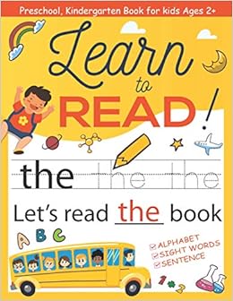 Amazon.com: Learn to Read, Preschool, Kindergarten Book for kids Ages 2
