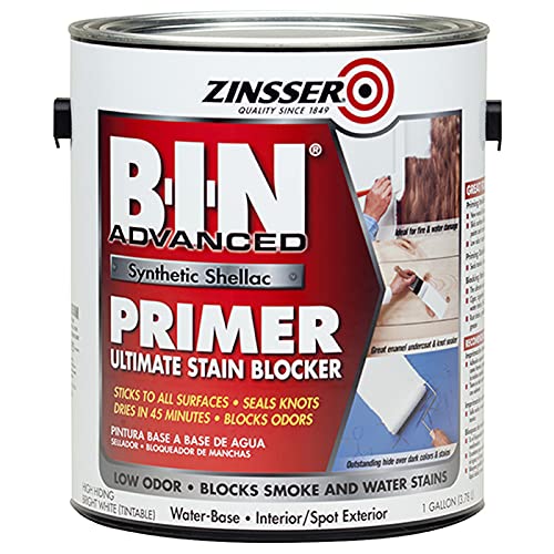 Photo 1 of Zinsser 20-Pack of 1 gal 270976 White B-I-N Advanced Synthetic Shellac Primer