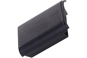 Diageng 2 Pcs Black Battery Pack Cover Shell Case Kit for Xbox 360 Wireless Controller